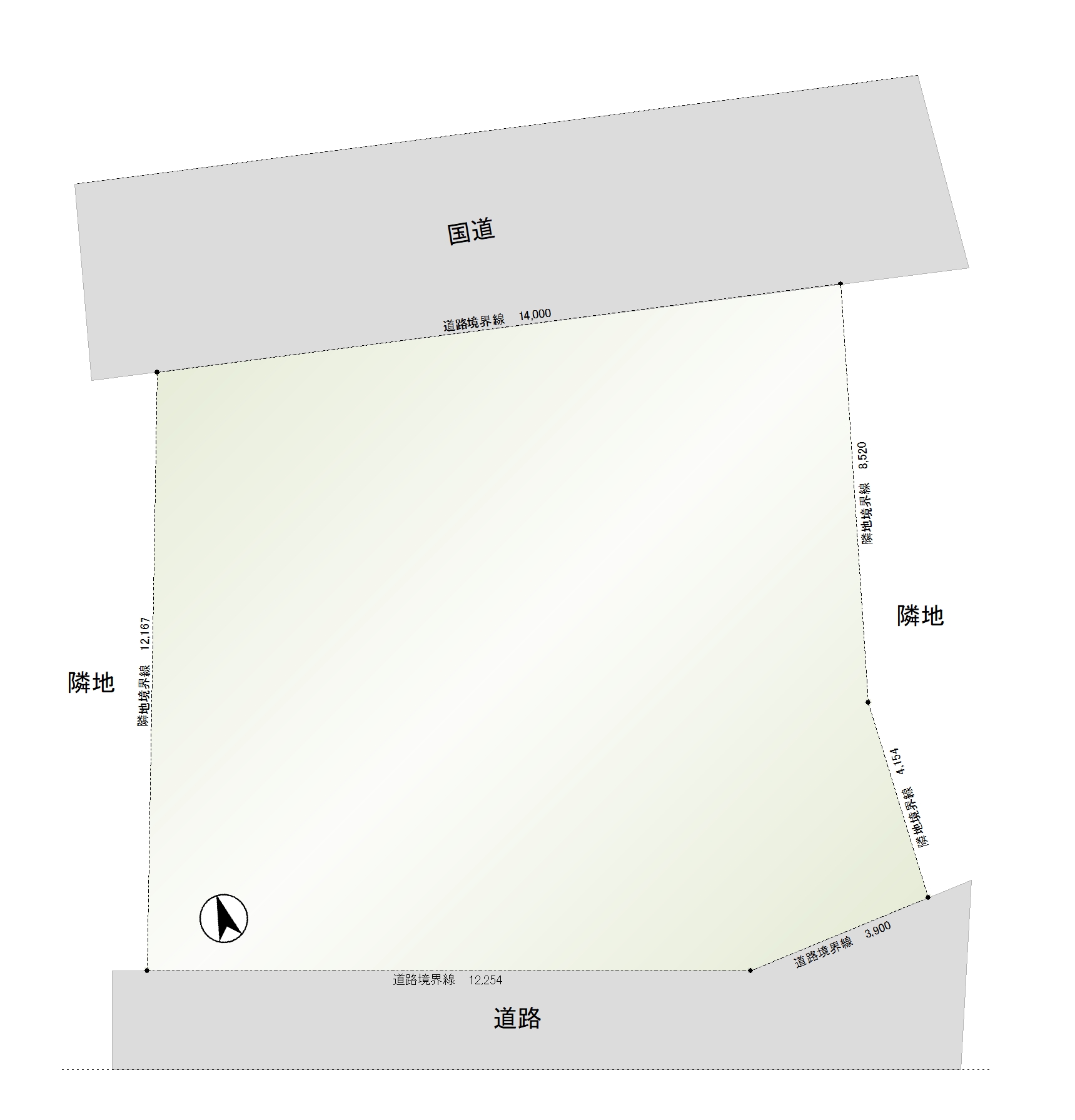 鬼北町 売り土地